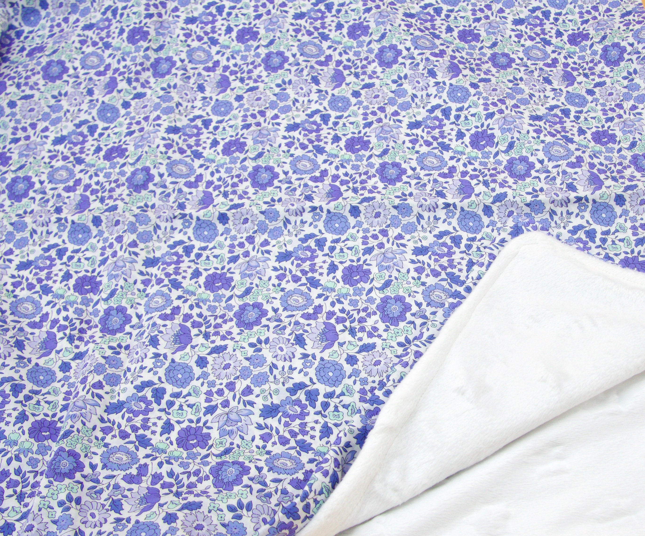 Couverture Bébé Liberty, Couverture Liberty, Liberty London, Naissance Cadeau, Couverture Minky, Bab