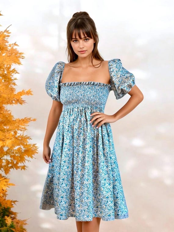 floral long summer dresses Confête