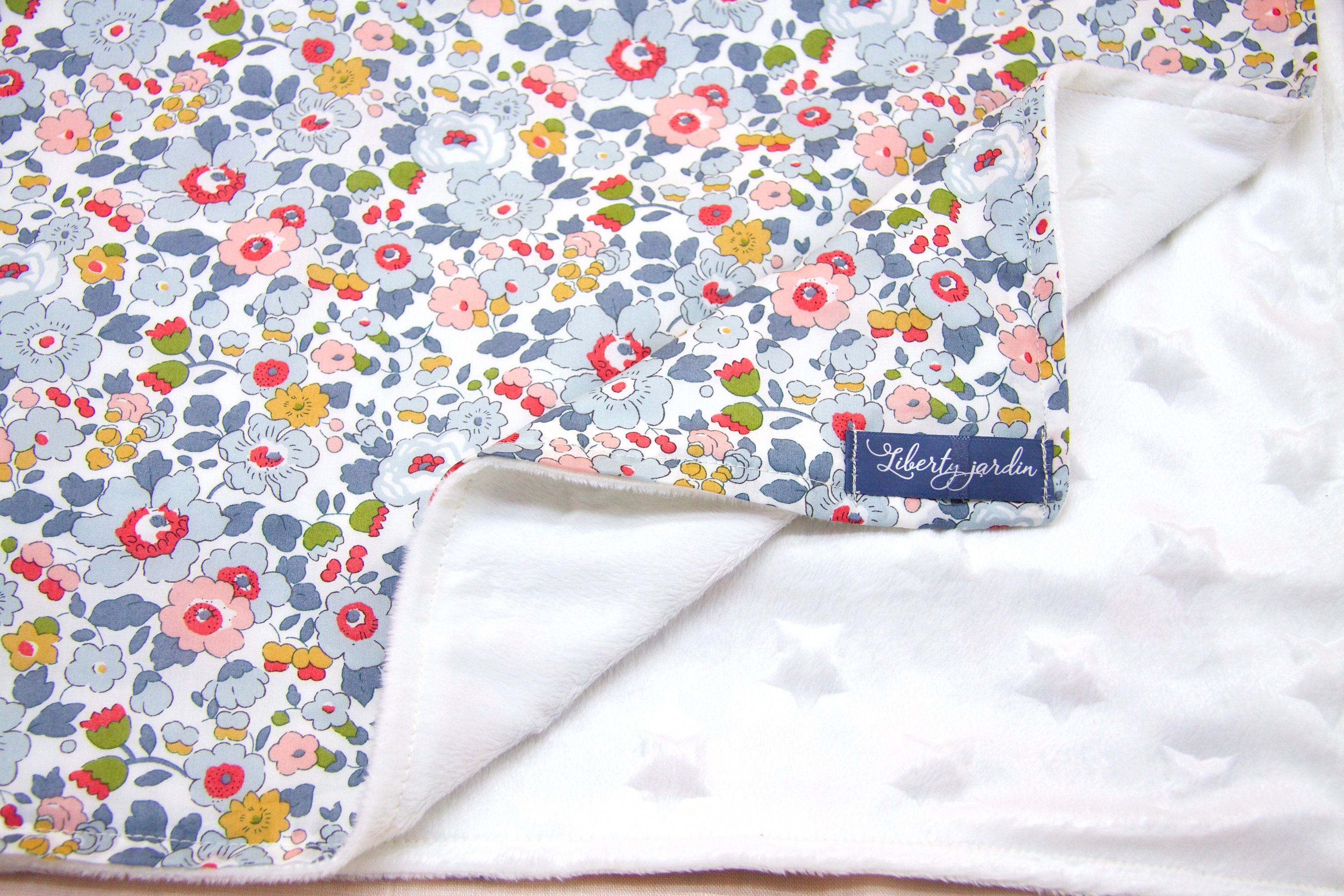 Couverture Bébé Liberty, Couverture Liberty, Liberty London, Naissance Cadeau, Couverture Minky, Bab