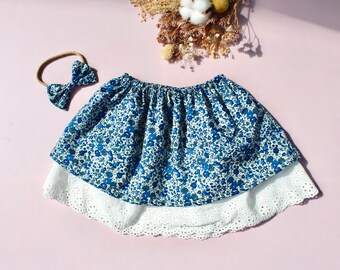 Jupe Liberty bébé,jupe Liberty fille,Liberty of London,vetements Liberty,robe Liberty,barboteuse Liberty London,bébé fille vêtements,jupes