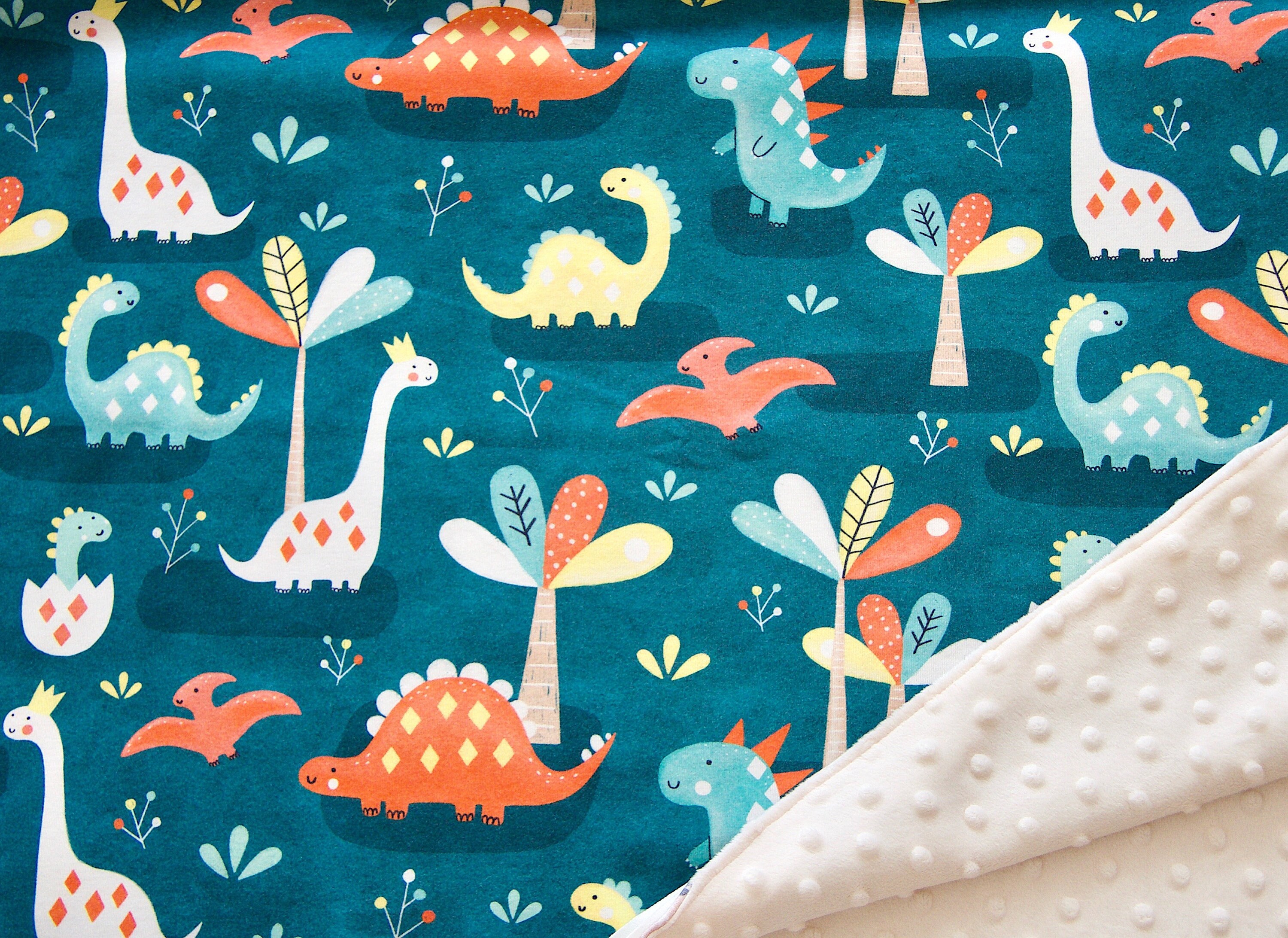 Couverture Bébé, Couverture à Emmitoufler, Couverture Câliner, Coton Biologique, Couverture Minky, B