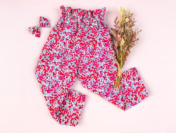 Pantalons Liberty pantalons bebe Liberty pantalons fille robe Liberty vetements bebe Liberty Liberty of London culotte bebe Liberty London Etsy France