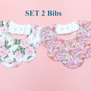 LIBERTY London Baby Scalloped Bib