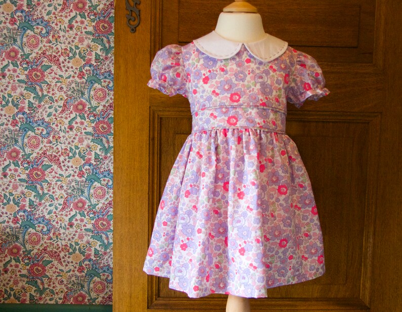 Robe Liberty Londonrobe bébé LibertyRobe fille Libertyrobe Etsy
