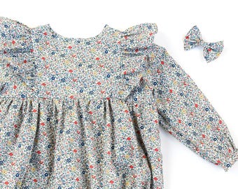 Mono acolchado para bebé Liberty of London con mangas largas