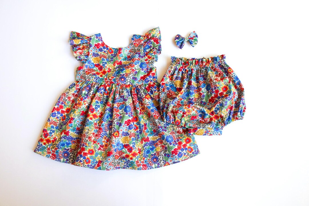 Babs Bloomer Set Fitzroy Floral with Worth Avenue White