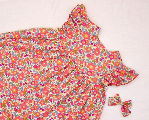 Vetement liberty bebe fille top