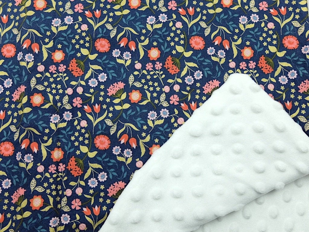 Couverture Bébé, Couverture Minky, Baby Blanket, Coton Biologique, Couverture Minky, Bébé Cadeau, Ca