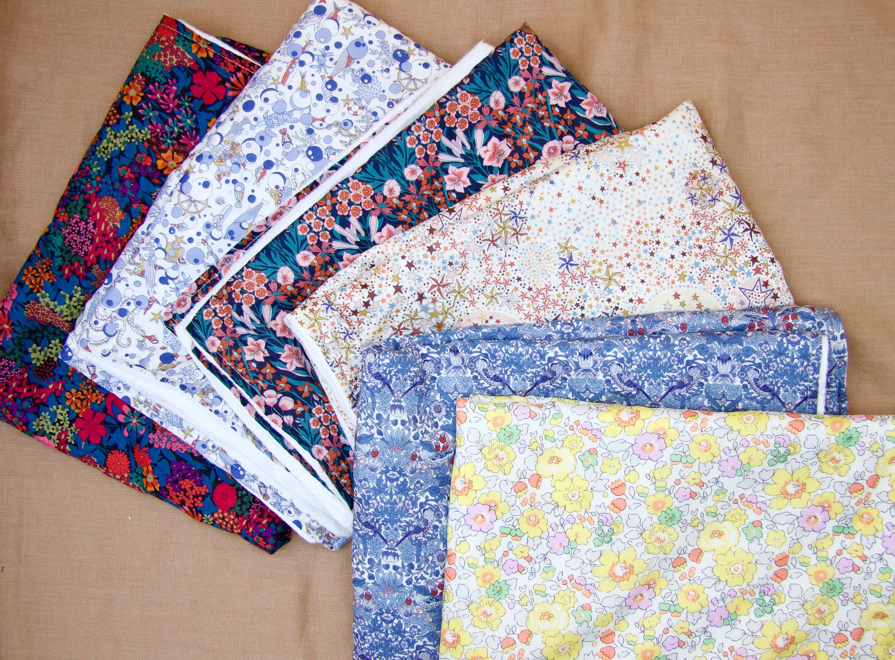 Couverture Bébé Liberty, Couverture Liberty, Liberty London, Naissance Cadeau, Couverture Minky, Bab