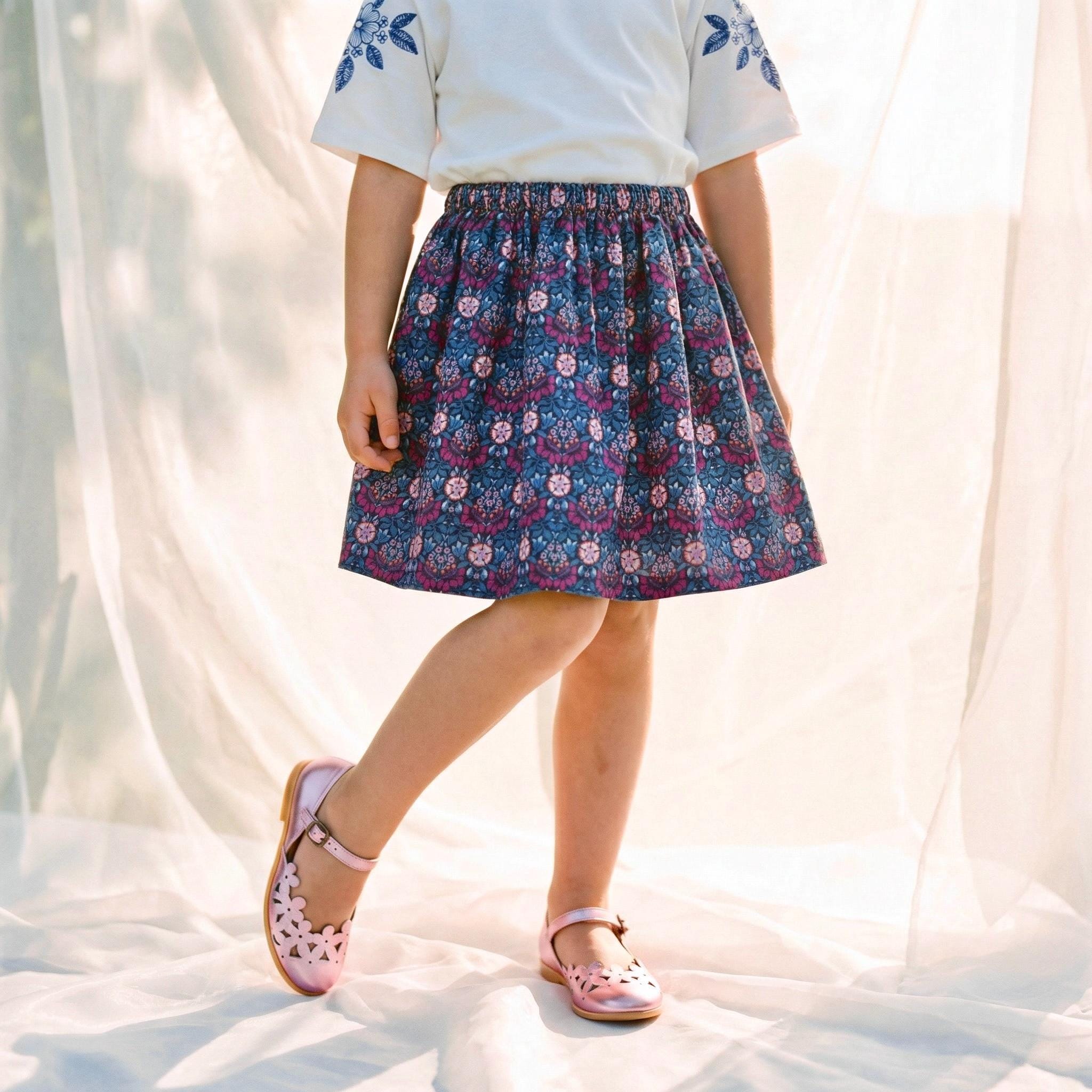 Liberty Print Skirt - Etsy