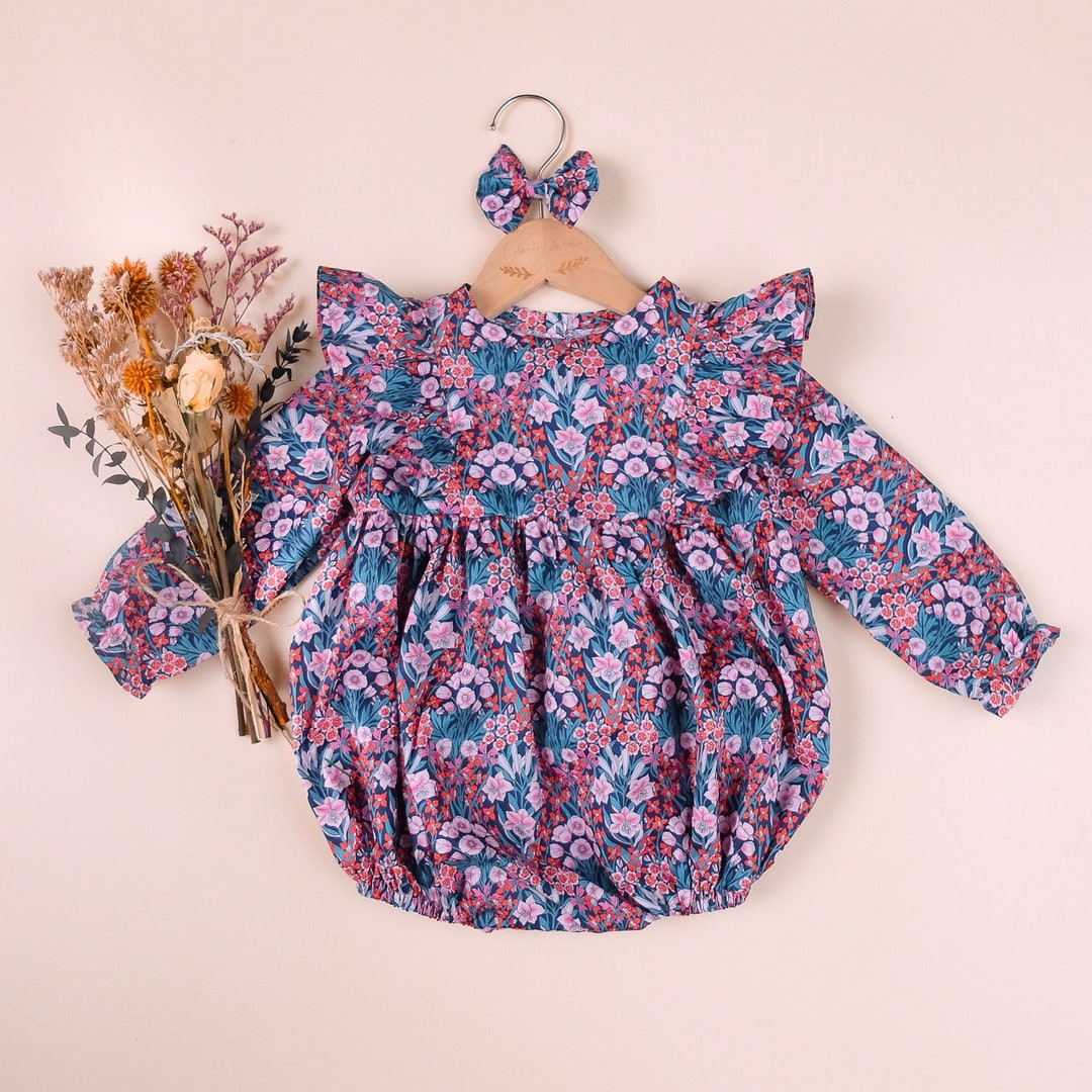 Liberty Baby Romper, Liberty Baby Bubble, Liberty of London, Liberty ...