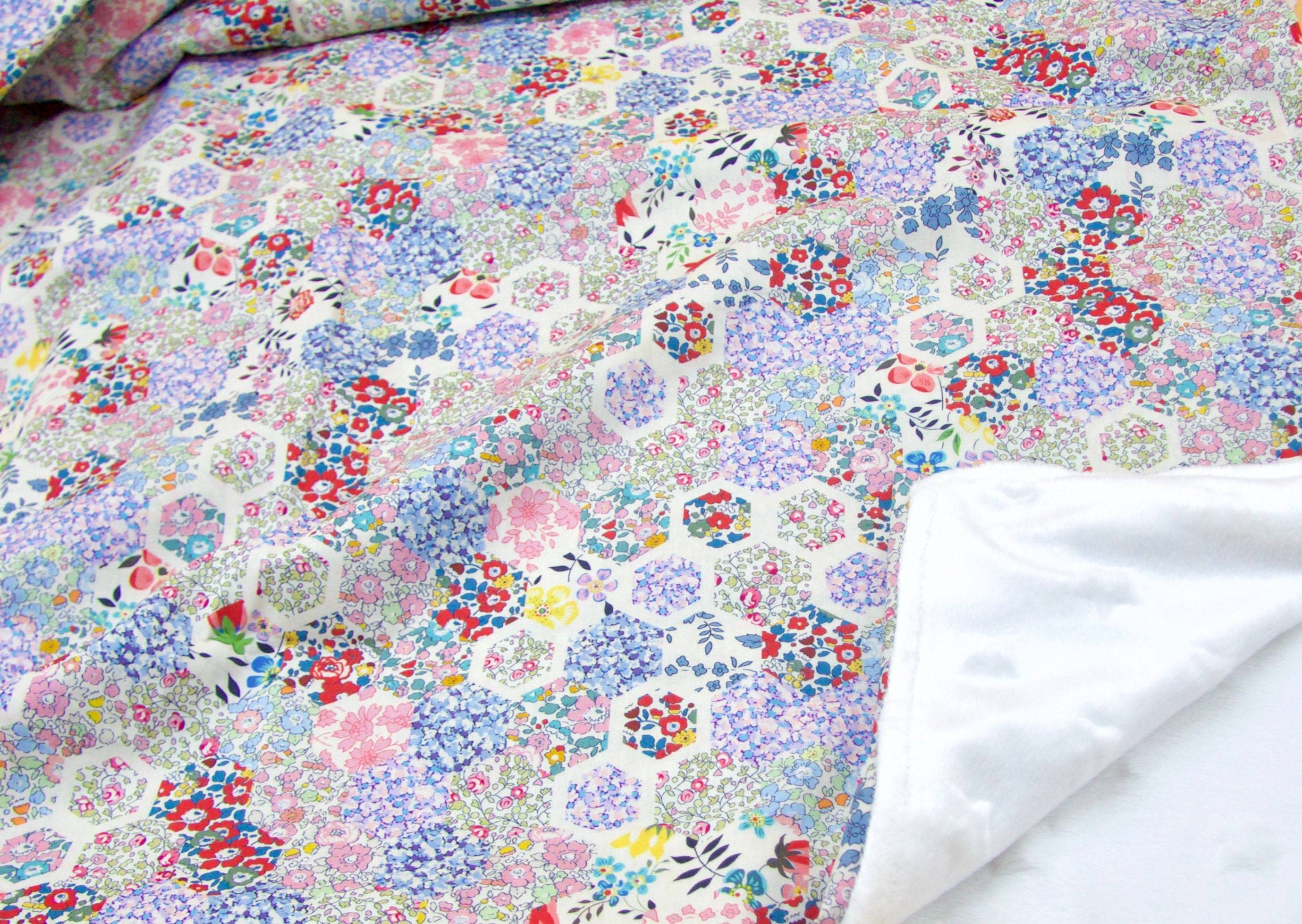 Couverture Bébé Liberty, Couverture Liberty, Liberty London, Naissance Cadeau, Couverture Bébé, Baby
