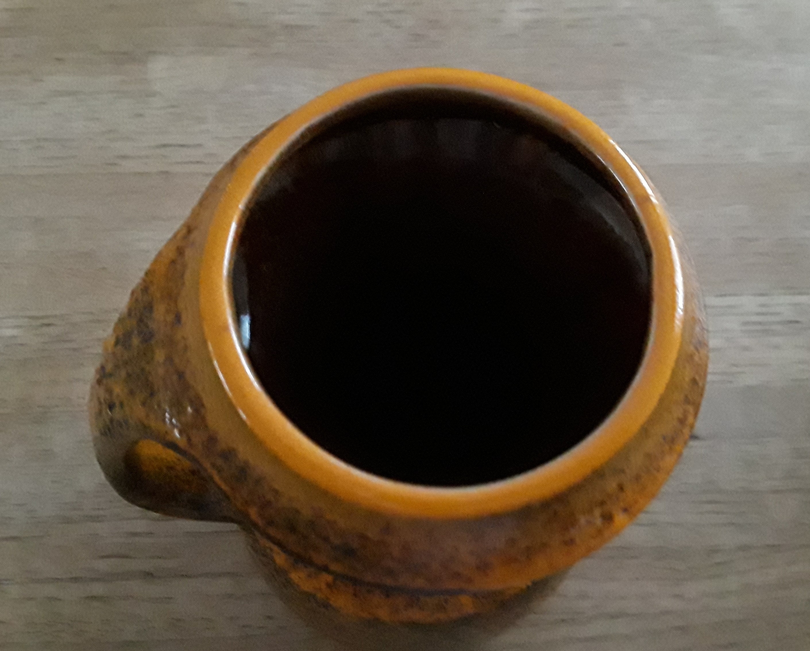 Large Vintage 1960s STEULER KERAMIK Fat Lava Vase 315/35