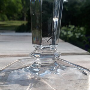 Antique KRYS-TOL Jefferson Glass Candlestick Holder ~ 6-5/8&quot; Tall & Still Gorgeous at 100 Yrs. Old!