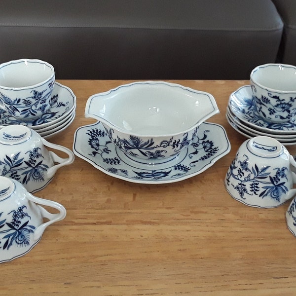 Vintage Blue Danube Japan 6” Etsy