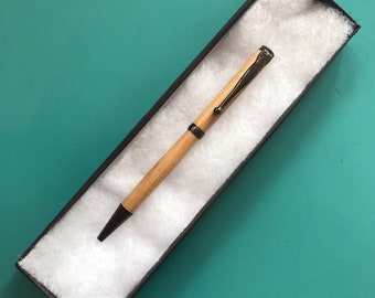 Hand turned wood pen