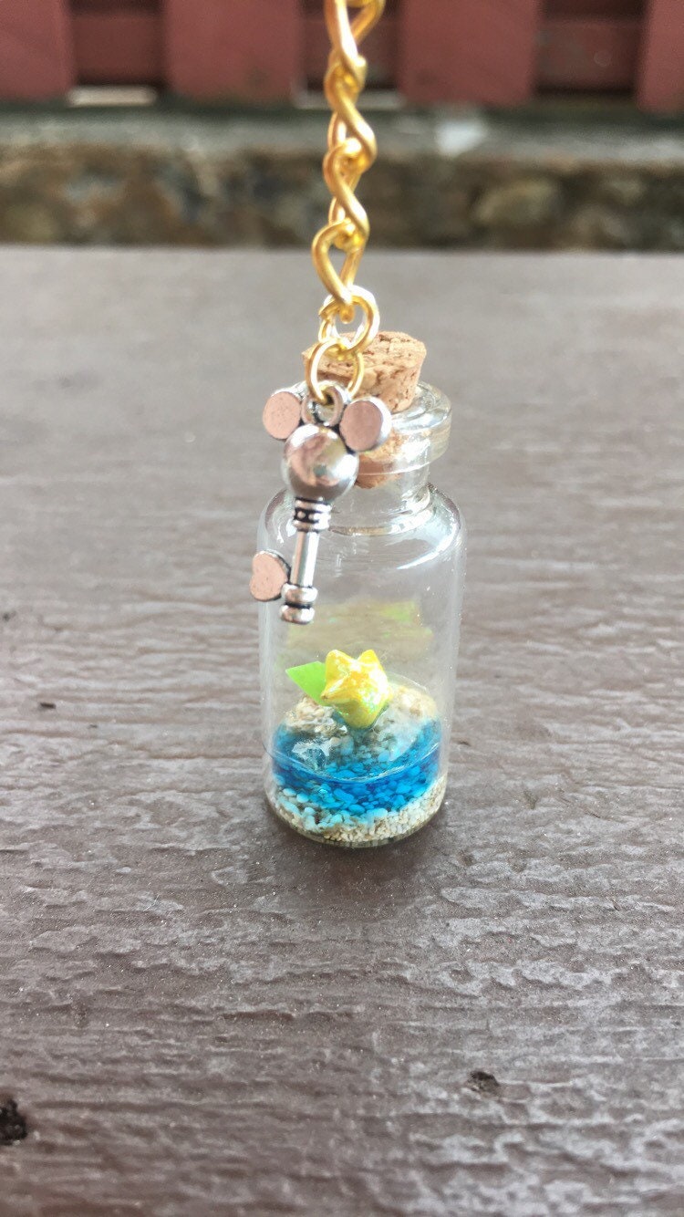 Kingdom Hearts Paopu Star on the Beach Keychain