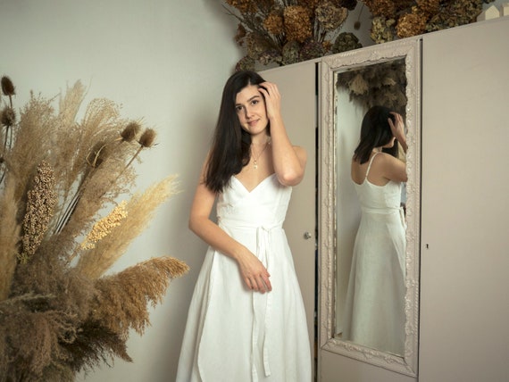 BDUBZ Abiti Da Donna Eleganti Da Donna Casual O-Collo Estate Manica