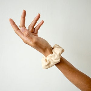 Leinen Haargummis, Leinen Haargummi, Natürliche Leinen Scrunchies, Grüne Scrunchies, Blaue Scrunchies, Rosa Scrunchies, Leinen Haarschmuck