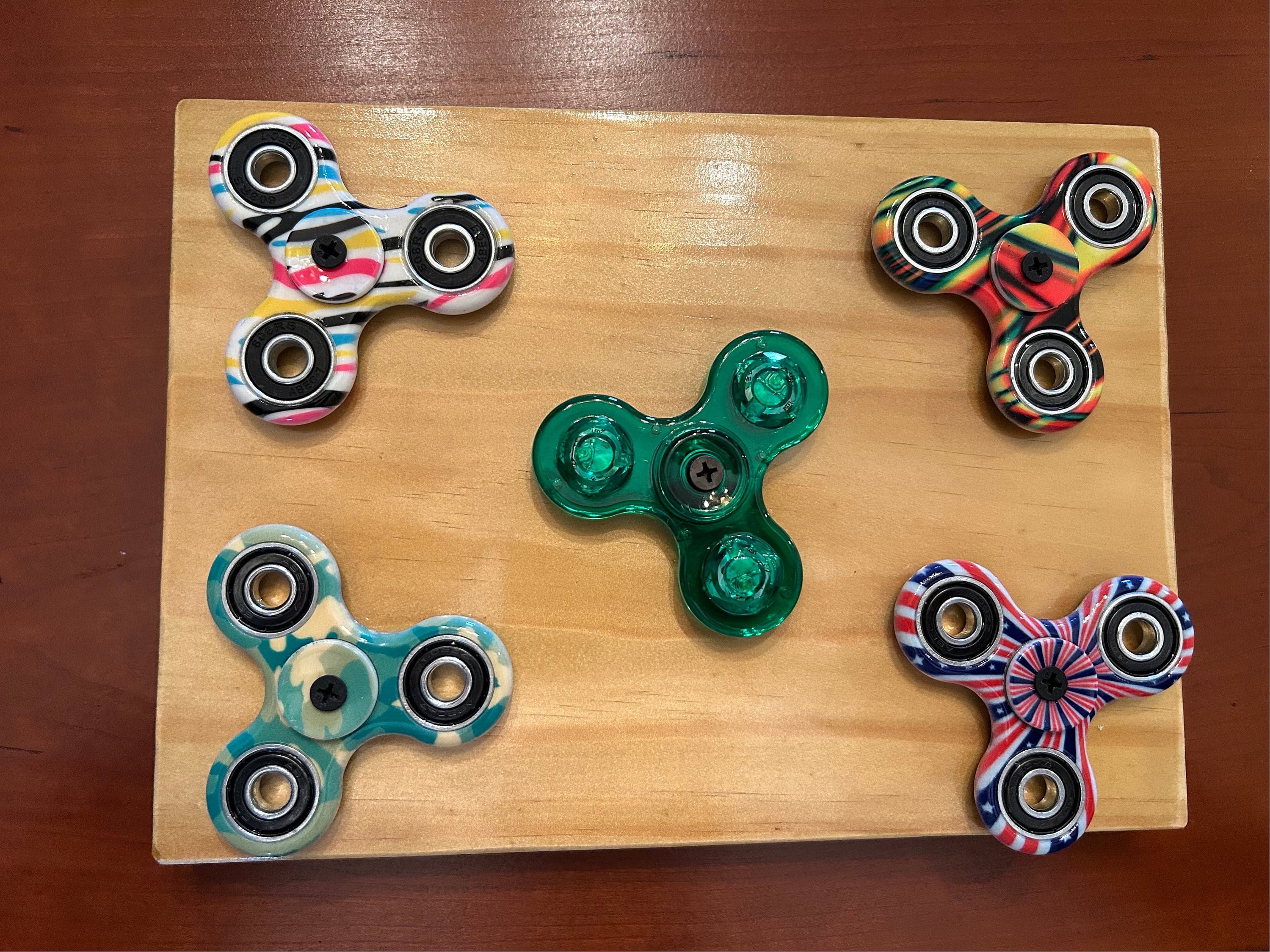 Mini Fidget Spinners - Fidget Toy - Sensory Stress Toy - Tiny Hand Spi