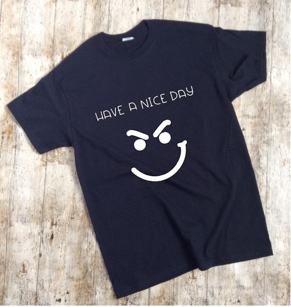 Gents Black T Shirt Have A Nice Day Bon Jovi Size S M L Xl Xxl Etsy Gents Black T Shirt Have A Nice Day Bon Jovi Size S M L Xl Xxl Etsy