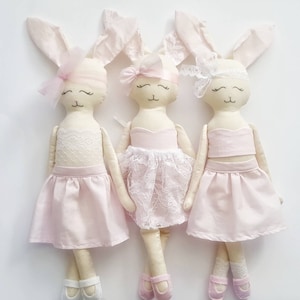Bunny Rag Doll PDF Sewing Pattern, Cloth Easter Bunny Doll, Bunny Ragdoll, Bunny Doll PDF, Cloth Easter Doll PDF, Rabbit Toy