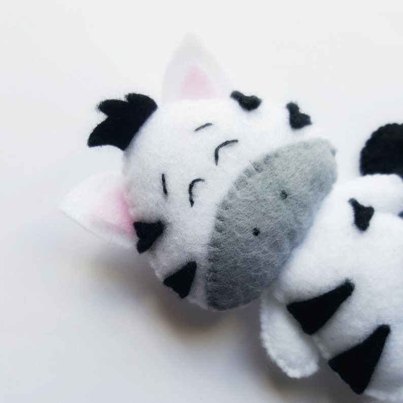Felt Zebra PDF Pattern Felt Doll Pattern Felt Ornament Felt Etsy