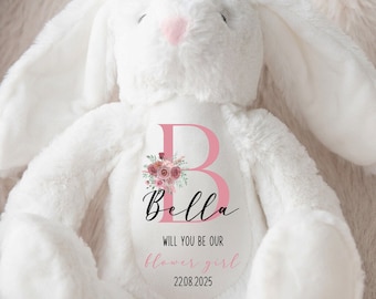 Flower Girl Proposal Gift, Flower Girl Teddy, Wedding Gift, Flower Girl Proposal Will You Be My Flower Girl? Bridesmaid Proposal