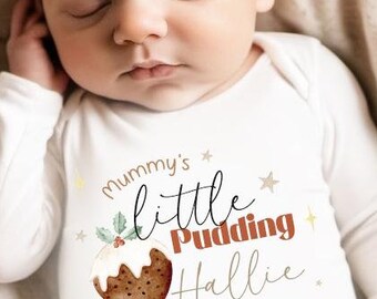 Dors bien bebe unisexe personnalise famille noel BABY PUD Etsy France