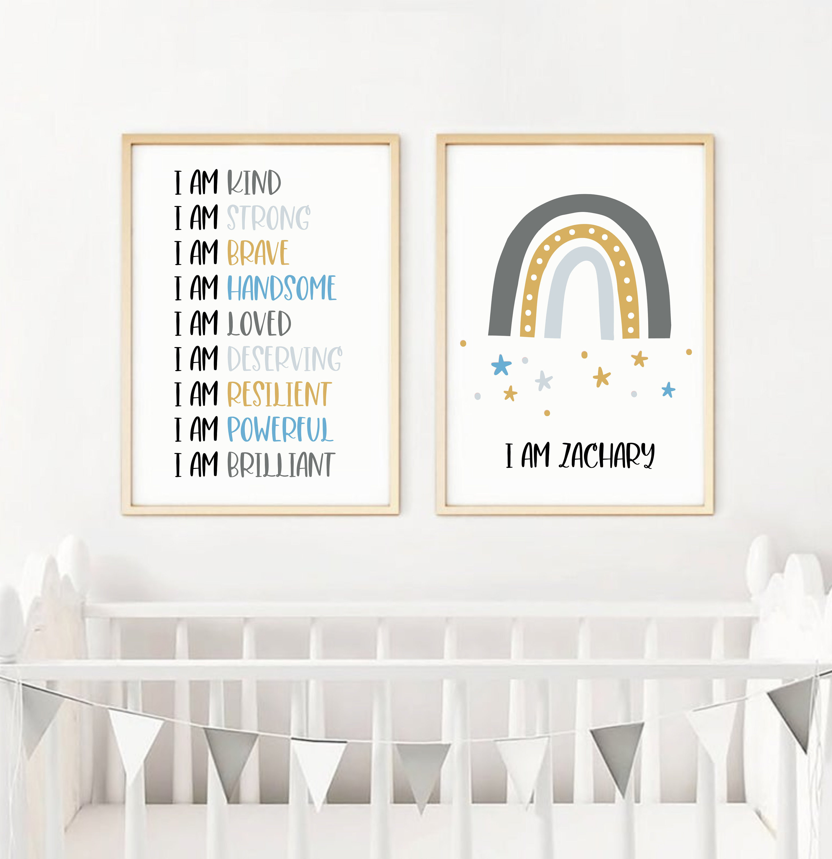 Kid Affirmations I Am Strong I Am Brave Wall Art Nursery Etsy kid-affirmations-i-am-strong-i-am-brave-wall-art-nursery-etsy
