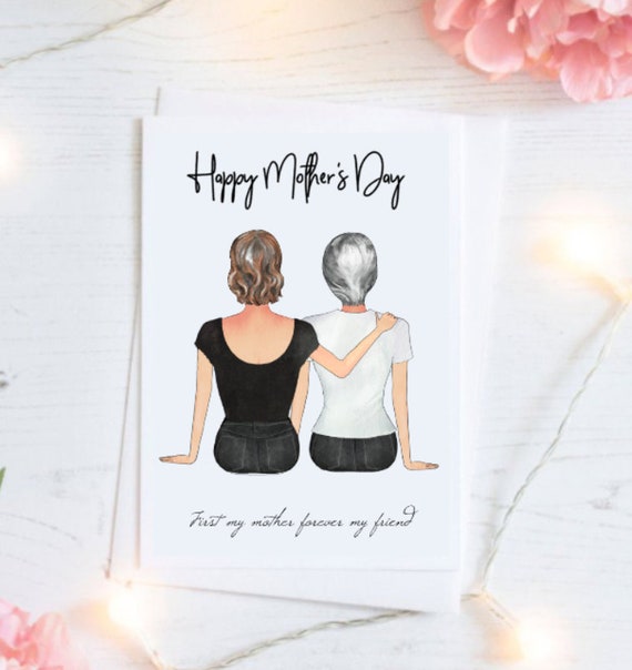 Personalised Mother/'s Day Card Mothers Day Mum Mummy Nan Nanny Gran Nana Granny