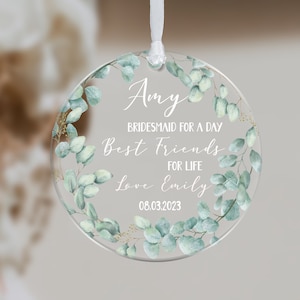 Personalised Thank you for helping me grow, Rainbow acrylic ornament, thank you teacher gift, teaching assistant gift, nursery teacher