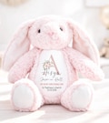 Personalised Christening Bunny, Christening Gift, Christening Keepsake, Personalised Christening Gifts, Baptism Gift, New Baby Gift product logo