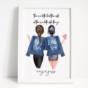 Sisters Gift , Bestie Gift , Galentine , Best Friend Print , Mum Gift , Mom Gift , Friend Gift , Sister Print , Galentine's , Family Print