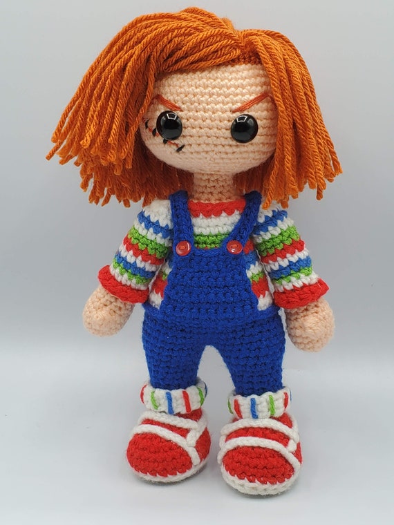 chucky crochet doll