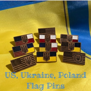 Ukraine, US, Poland Solidarity Pins Fundraiser for Mission Harvest America