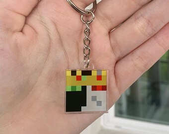 picture Smp Ranboo Minecraft Head ranboo etsy