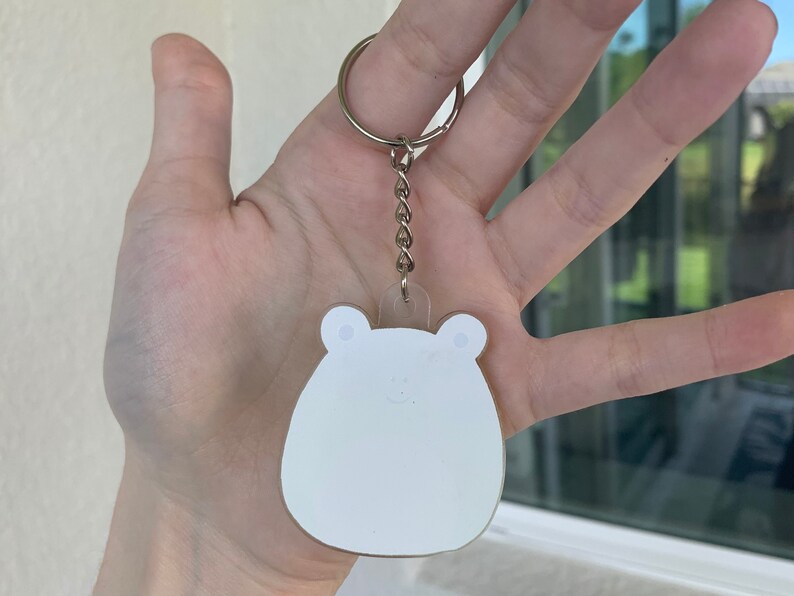 Wendy the Frog Squishmallow Acrylic Keychain Etsy