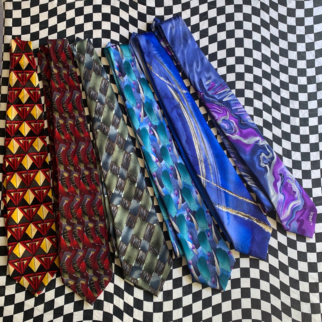 Vintage Jerry Garcia Grateful Dead Silk Tie Lot of Six Ties - Etsy