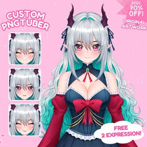 CUSTOM PNGTUBER | PNGtuber, PNGtuber Character, PNGtuber Commissions, PNGtuber for Streamer, PNGtuber Model, PNG Model, PNGtuber Anime