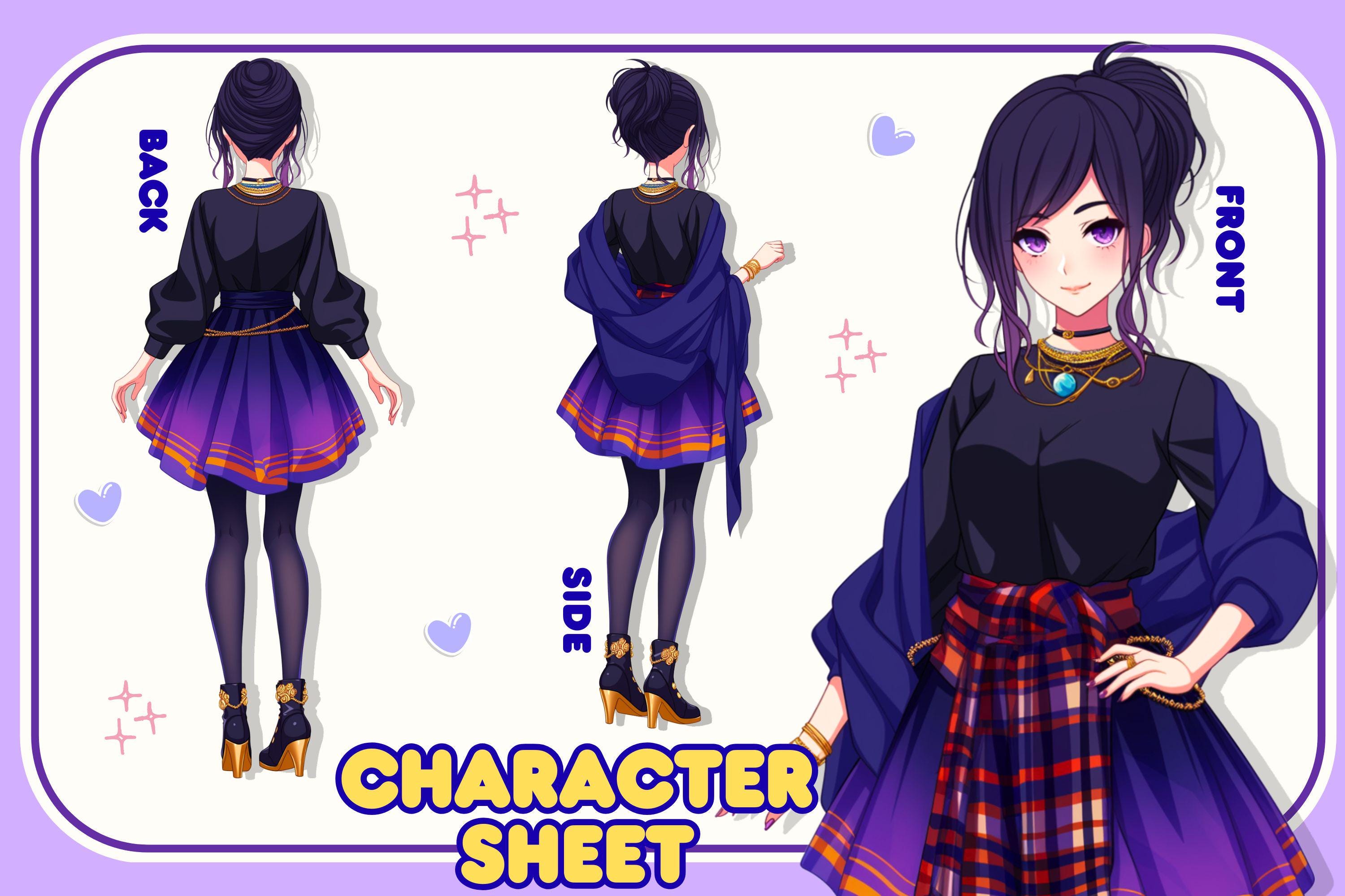 Custom Reference Sheet | Ref Sheet, Furry Reference Sheet, Character ...