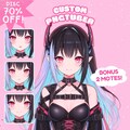 CUSTOM PNGTUBER | PNGtuber, PNGtuber Character, PNGtuber Commissions, PNGtuber for Streamer, PNGtuber Model, PNG Model, PNGtuber Anime product logo