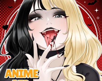 Commissie aangepaste anime-pfp| Karakterillustratie, avatar-icoon, OC
