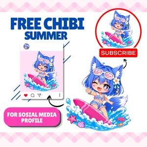 custom pngtuber, kawaii avatar for streamers, personalized streaming avatar, cute chibi pngtuber, pngtuber for twitch and you tube, vtuber model ready to use, png avatar commission