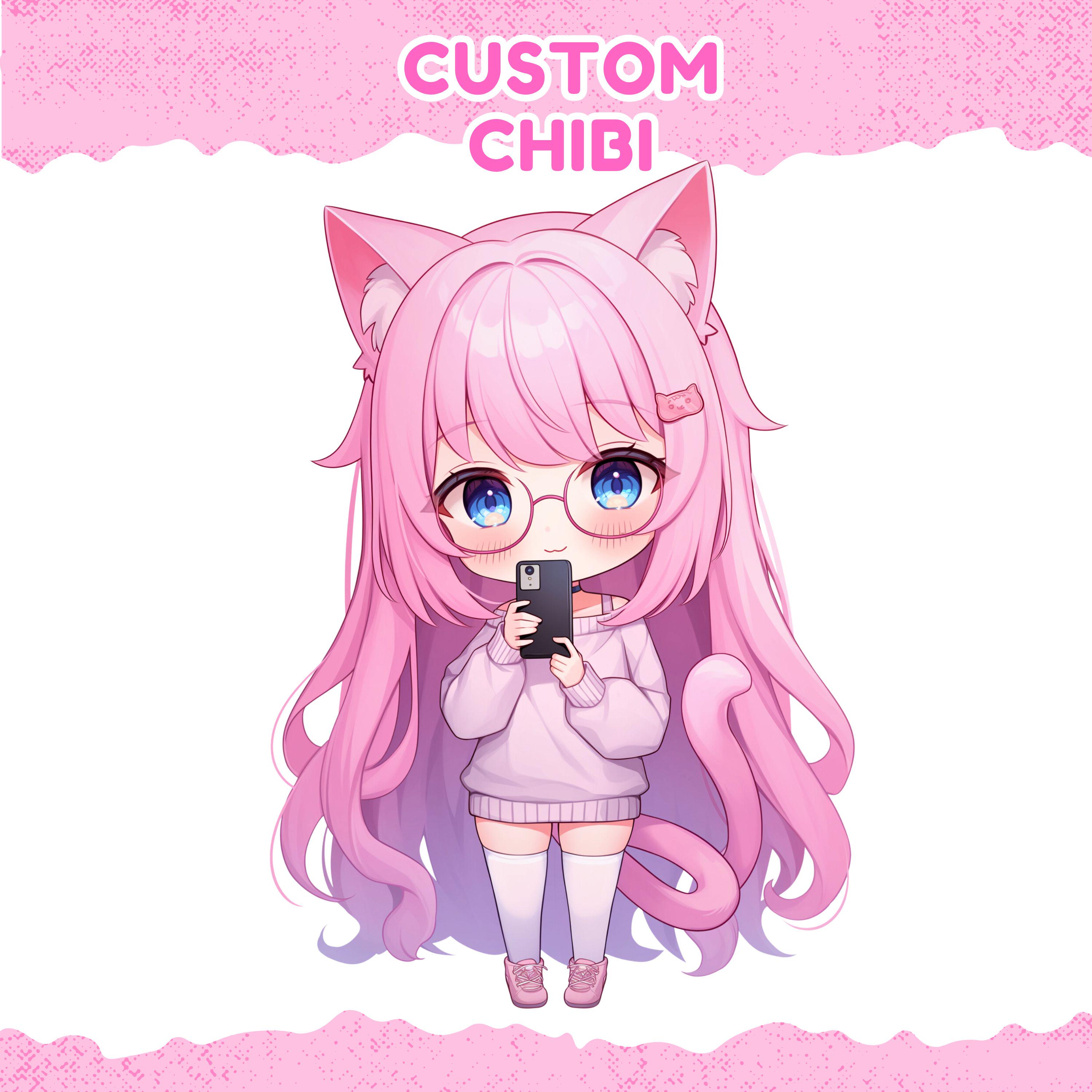 Custom Chibi Character Art | Kawaii Avatar Commission - Etsy
