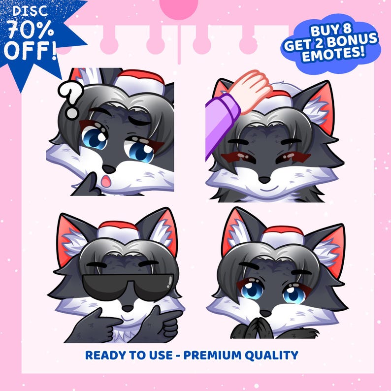 High Quality Custom Twitch Emotes, Custom Twitch Emotes,  Custom Emote, Chibi Emotes, Twitch Emotes Pack