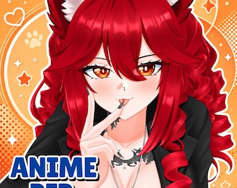 Anpassad Anime PFP-uppdrag | Animeillustration, Profilikon