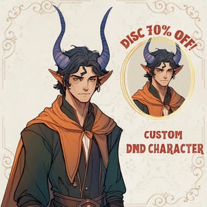 Custom Dnd Character | DND Character,Dungeons and Dragon, DnD Character Portrait, DnD Party Art, DnD Character Commission