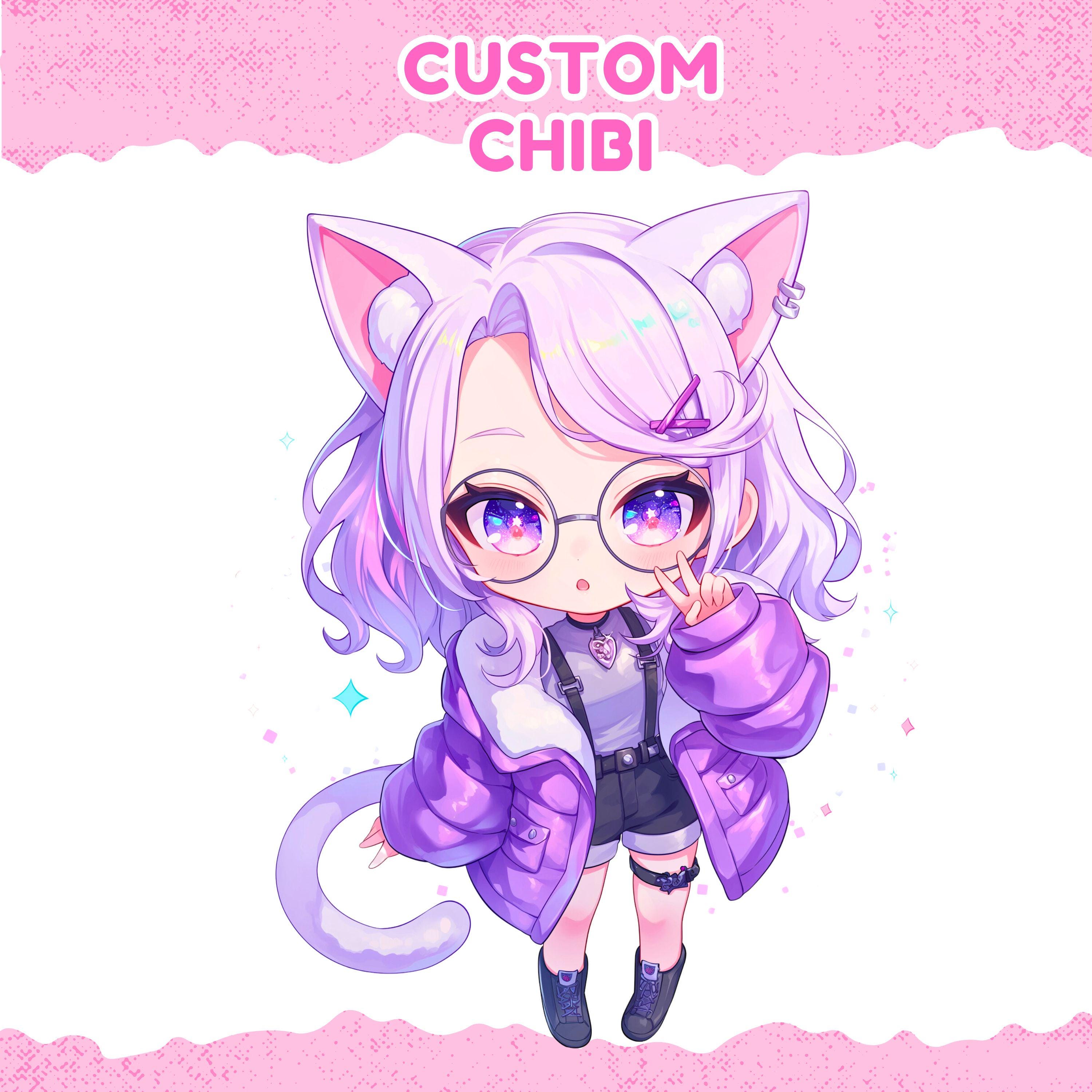 Custom Chibi Character Art | Kawaii Avatar Commission - Etsy