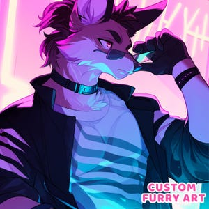 Custom Furry | Furry Commission, Anthro Character Drawing, Furry Avatar,  Custom Fursona, Fursona Art, Anime Furry PFP , Furry Icon